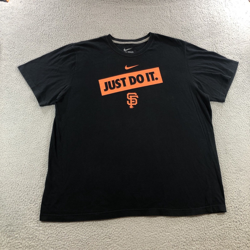 Nike T Shirt Men's 2XL XXL Black San Diego Padres Baseball
